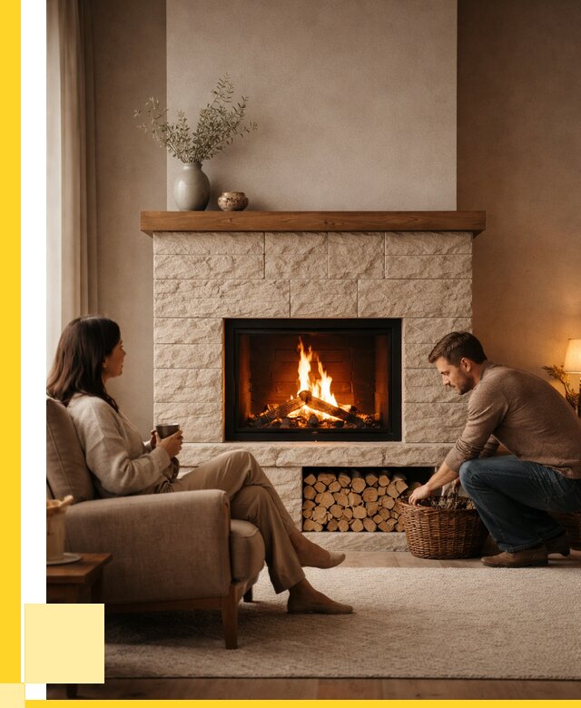 Камины для дома в Архангельске под ключ от 154215 р. | ЭриданРхн