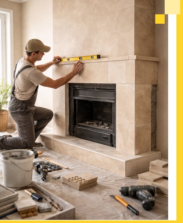 Установка и монтаж каминов в частном доме под ключ в Архангельске