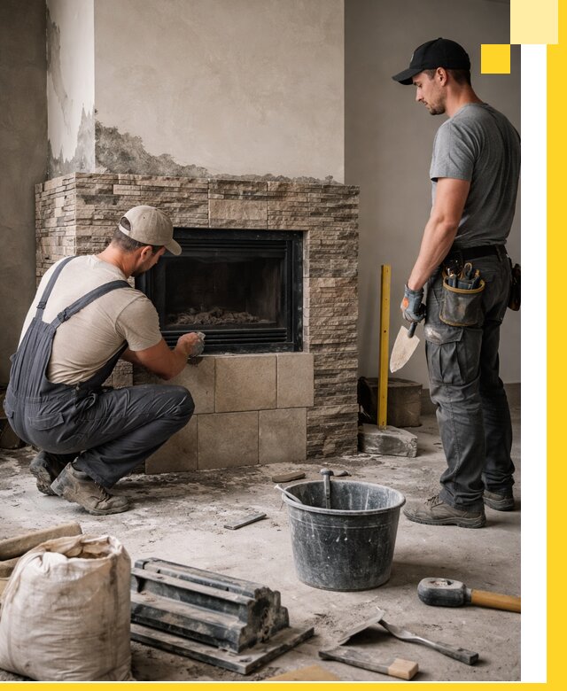 Камины под ключ в Архангельске: проект, изготовление и монтаж