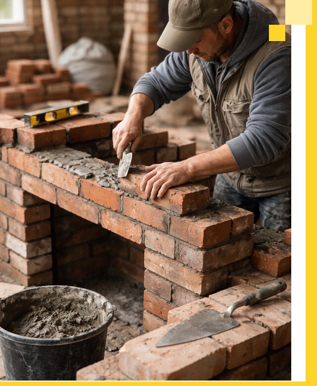 Кладка каминов под ключ в Архангельске профессиональная отделка и монтаж