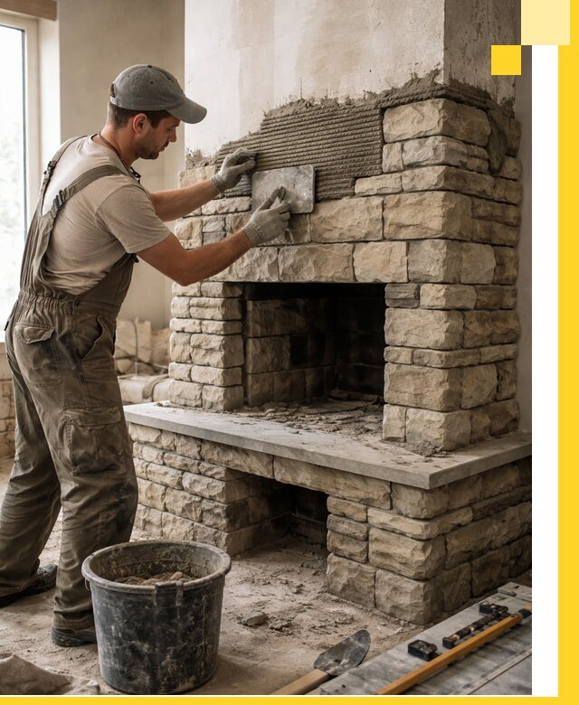 Строительство каминов под ключ в Архангельске от проектирования до монтажа