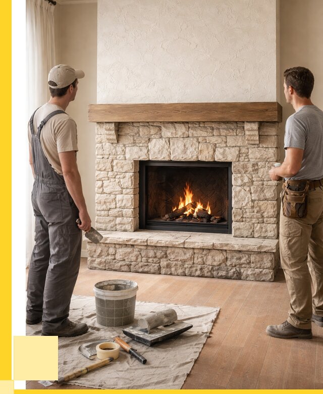 Отделка каминов в Архангельске от 6683 р. под ключ | ЭриданРхн