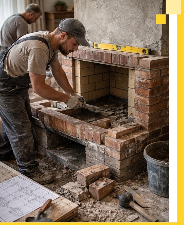 Изготовление и установка каминопечей под ключ в Архангельске