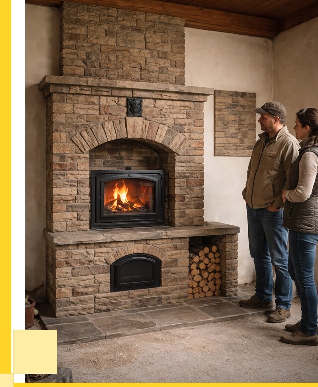 Кирпичная печь под ключ в Архангельске от 154215 р. | ЭриданРхн