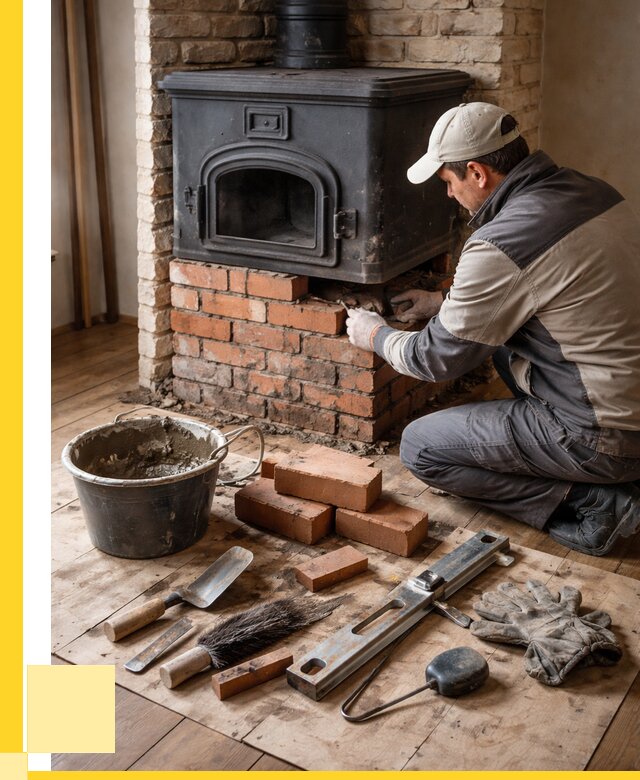 Ремонт печей в Архангельске от 12337 р., услуги печника ЭриданРхн