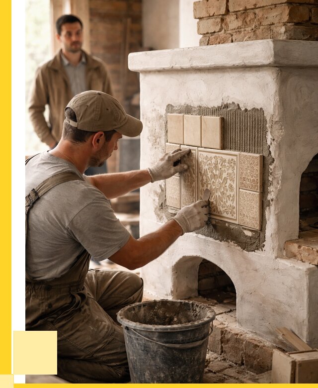 Отделка печей и банных печей в Архангельске от 35984 р. | ЭриданРхн