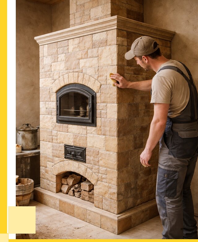 Облицовка печей в Архангельске от 4626 р. под ключ | ЭриданРхн