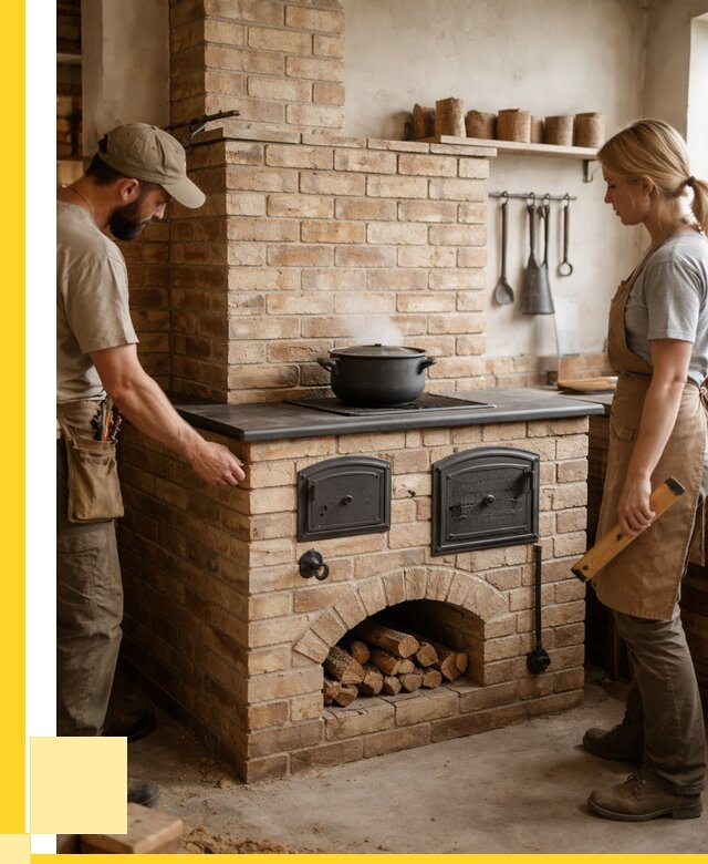 Варочно отопительные печи в Архангельске от 92529 р. | ЭриданРхн