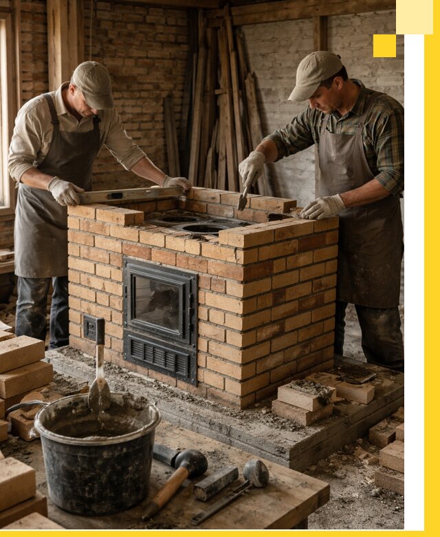 Изготовление и установка варочных печей под ключ в Архангельске