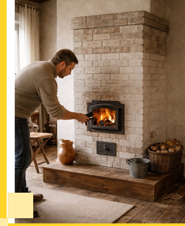 Печь голландка из кирпича в Архангельске от 87389 р. | ЭриданРхн