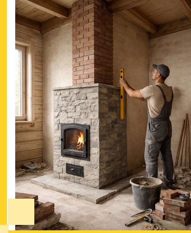 Печи и дымоходы под ключ в Архангельске от 46265 р., ЭриданРхн