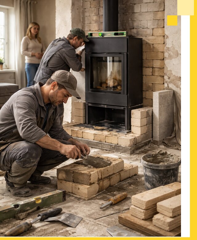 Печи и камины под ключ: проект, установка в Архангельске