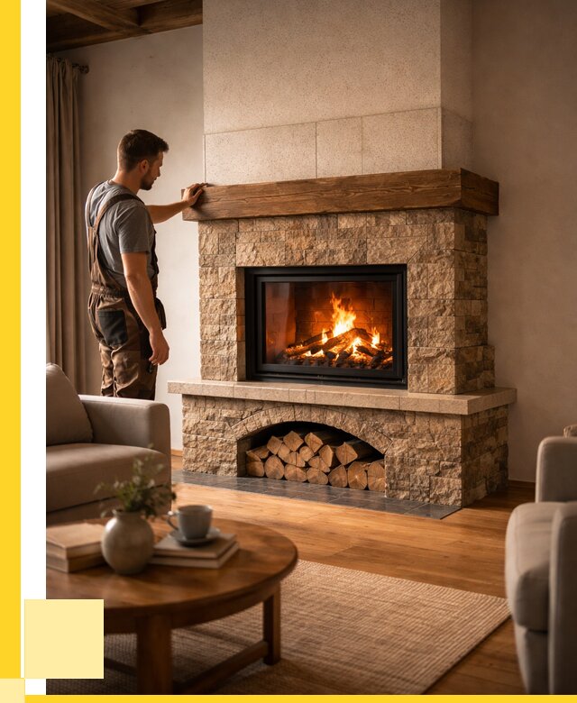 Печи камины для дома под ключ в Архангельске от 56546 р. | ЭриданРхн