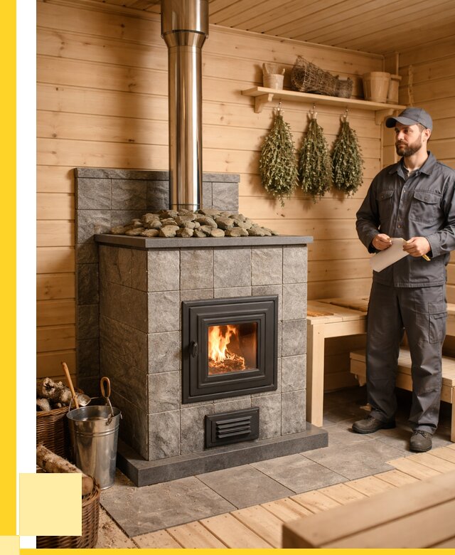 Печи для бани под ключ в Архангельске от 123372 р. | ЭриданРхн