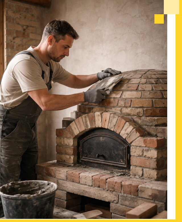 Изготовление и монтаж помпейских печей на заказ в Архангельске