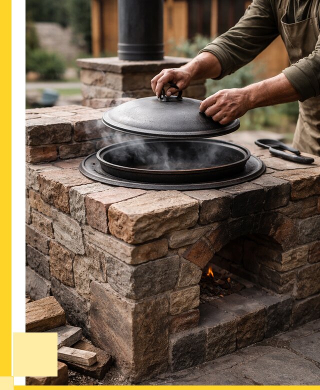 Печи для казана в Архангельске по цене от 18506 р. | ЭриданРхн