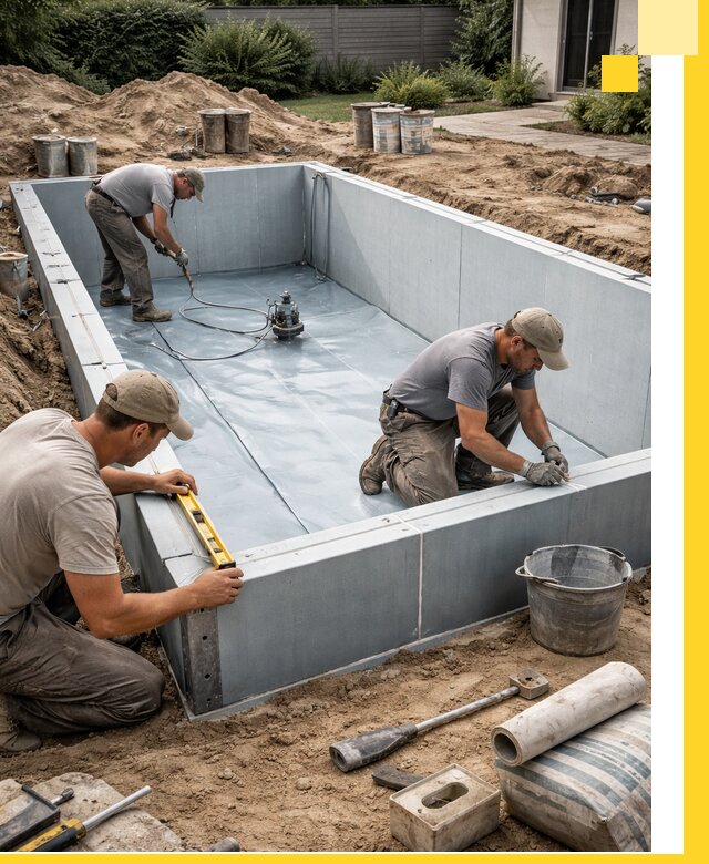 Профессиональный монтаж бассейнов под ключ в Архангельске с гарантией