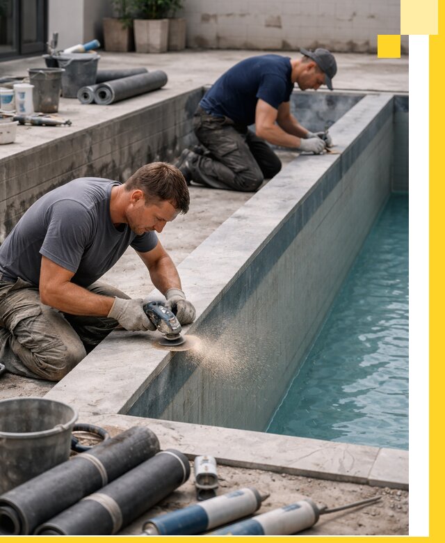 Профессиональный ремонт бассейнов под ключ в Архангельске