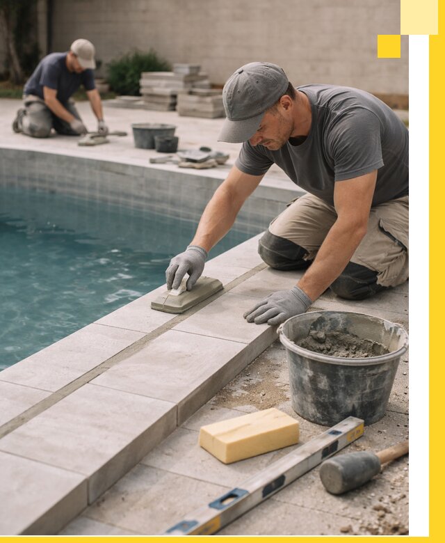 Отделка бассейнов в Архангельске: декоративная отделка и гидроизоляция