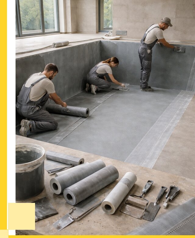 Гидроизоляция бассейнов в Архангельске от 2056 р., ЭриданРхн