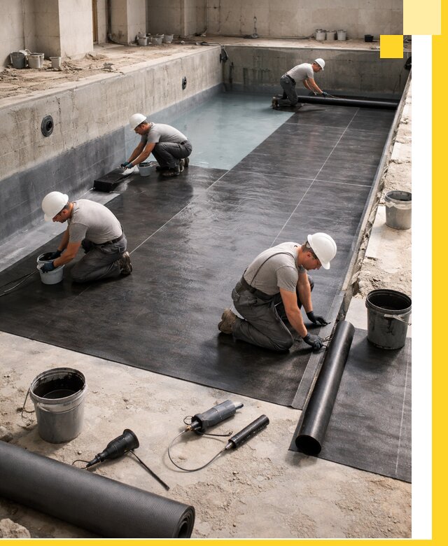 Профессиональная гидроизоляция бассейнов и чаш в Архангельске под ключ