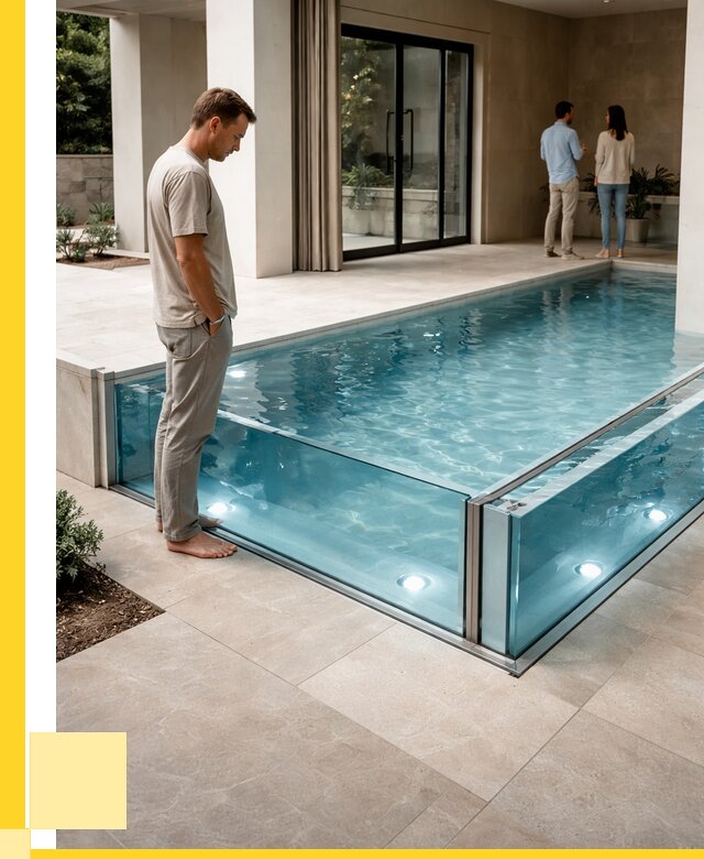 Стеклянные бассейны в Архангельске от 1233720 р. | ЭриданРхн — мозаика