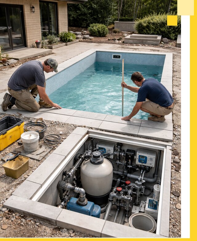 Строительство качественных домашних бассейнов под ключ в Архангельске