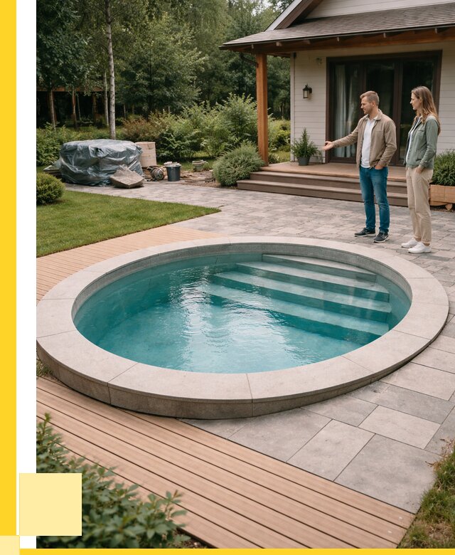 Бассейн на даче под ключ в Архангельске от 205620 р., ЭриданРхн