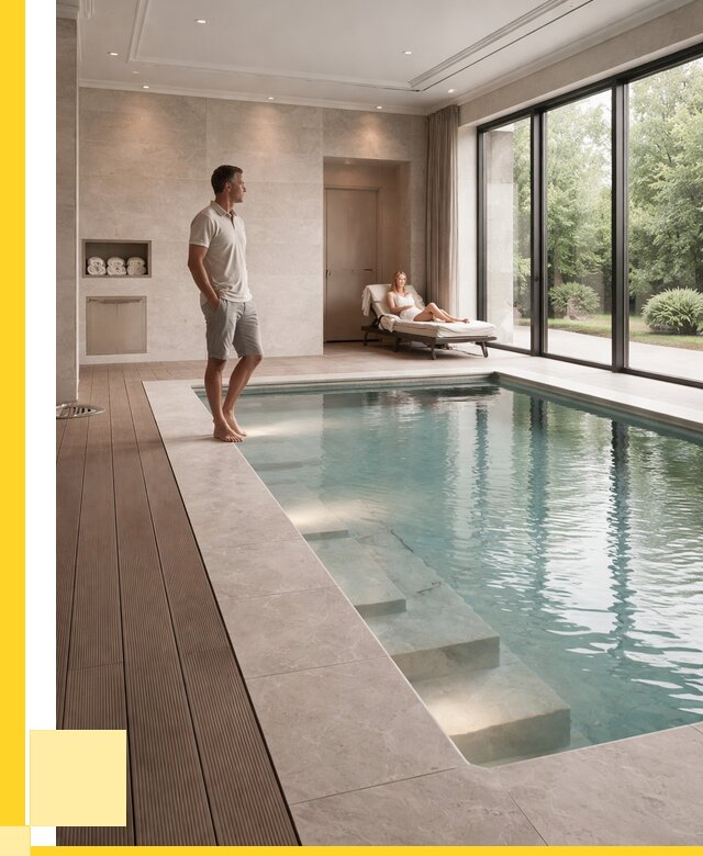 Бассейны в коттедже под ключ в Архангельске от 1233720 р. | ЭриданРхн