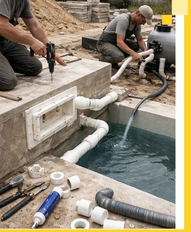 Строительство скиммерных бассейнов под ключ в Архангельске