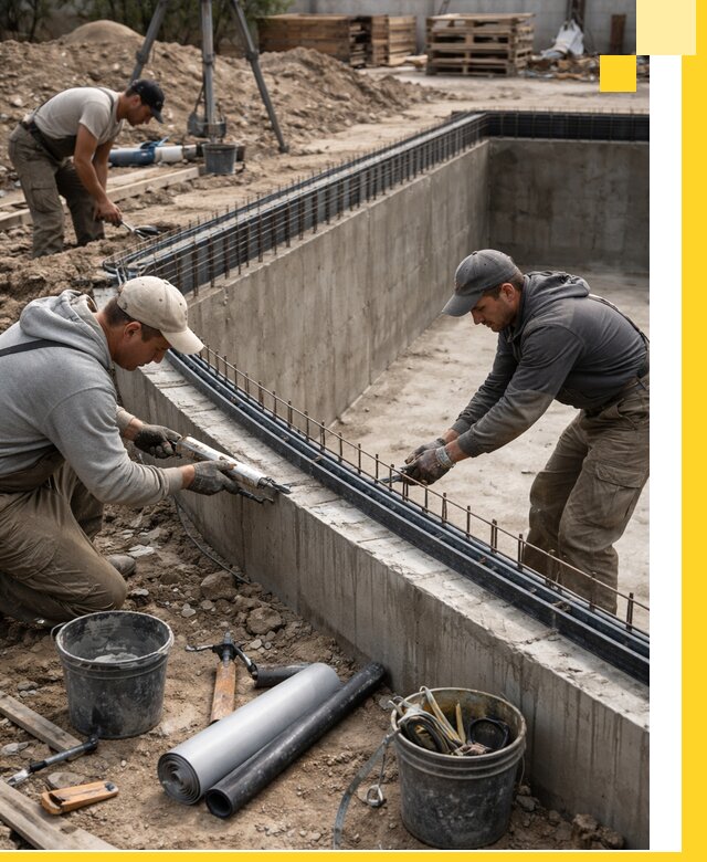 Качественный монтаж чаши бассейна в Архангельске под ключ с гарантией