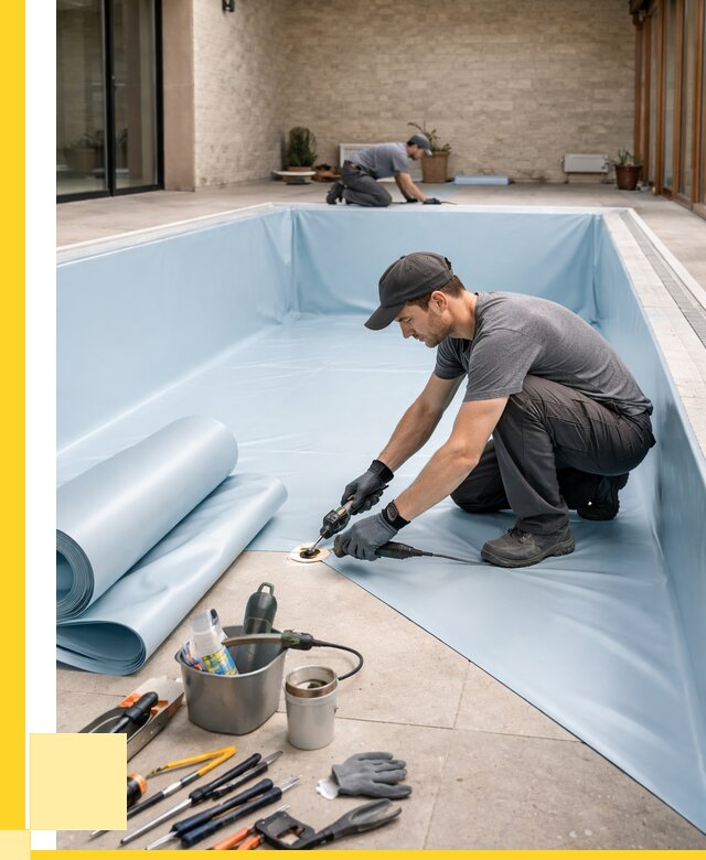 Пленка ПВХ для бассейнов в Архангельске от 2570 р. | ЭриданРхн