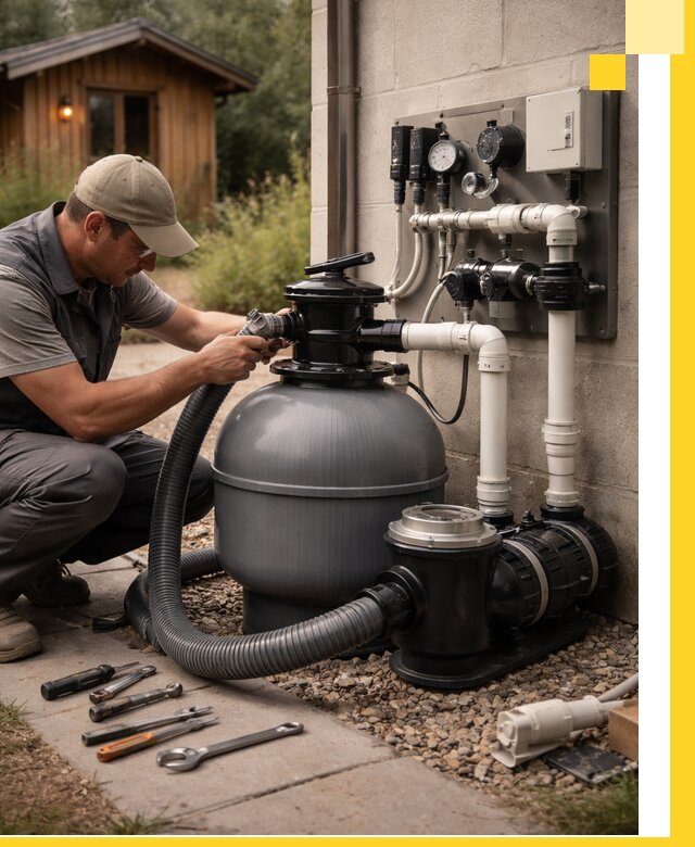 Продажа и монтаж фильтров и насосов для бассейнов в Архангельске