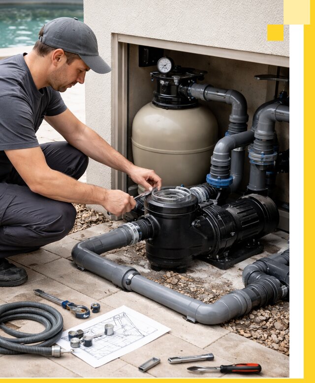 Поставка, монтаж и сервис насосов для бассейнов в Архангельске