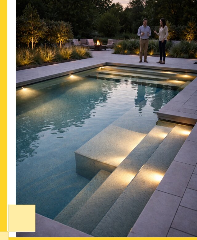 Освещение бассейнов в Архангельске под ключ от 25703 р. | ЭриданРхн