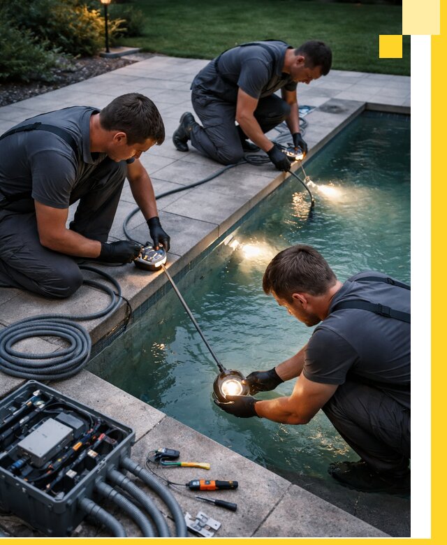 Профессиональное освещение бассейнов в Архангельске: дизайн и монтаж