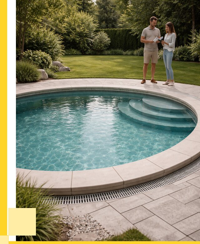 Круглые каркасные бассейны купить в Архангельске от 257025 р. | ЭриданРхн