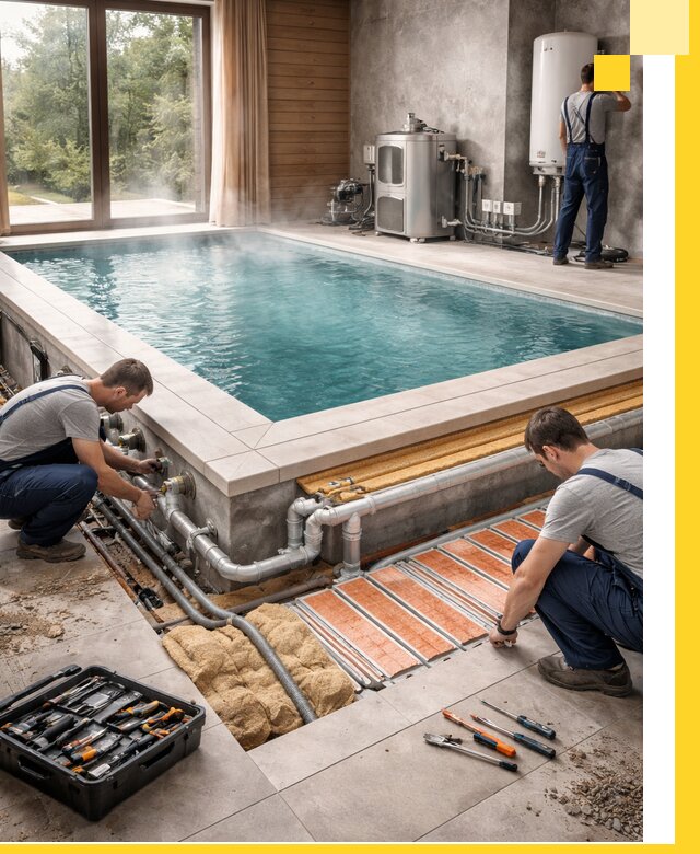 Проектирование и строительство тёплых бассейнов в Архангельске