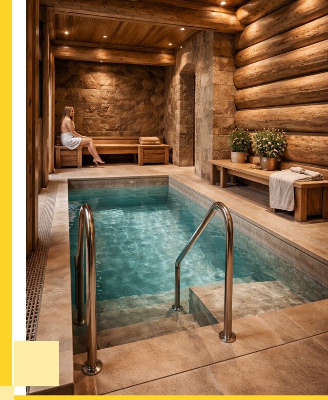 Аренда бани с бассейном в Архангельске от 1542150 р. | ЭриданРхн