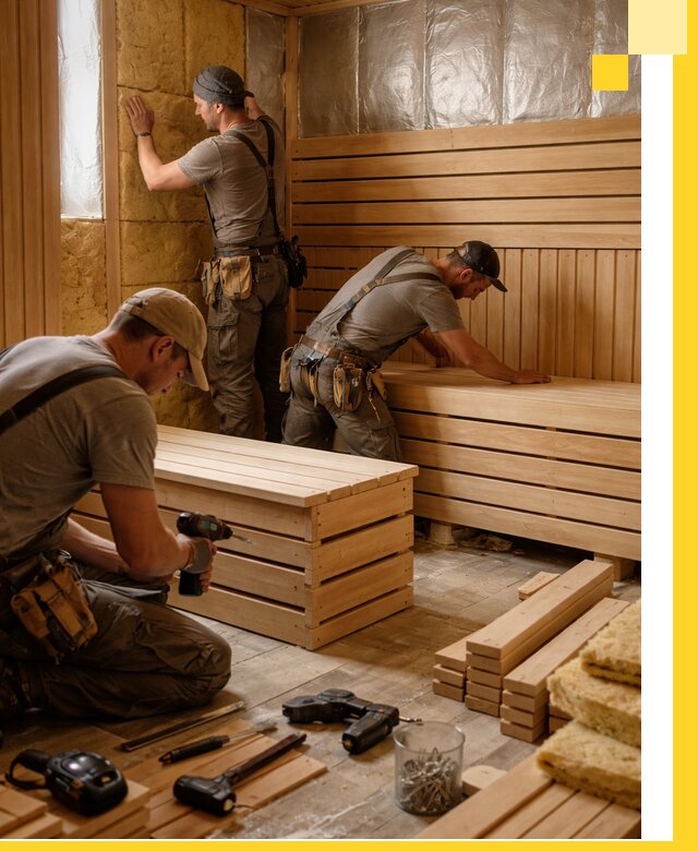 Профессиональное строительство саун под ключ в Архангельске