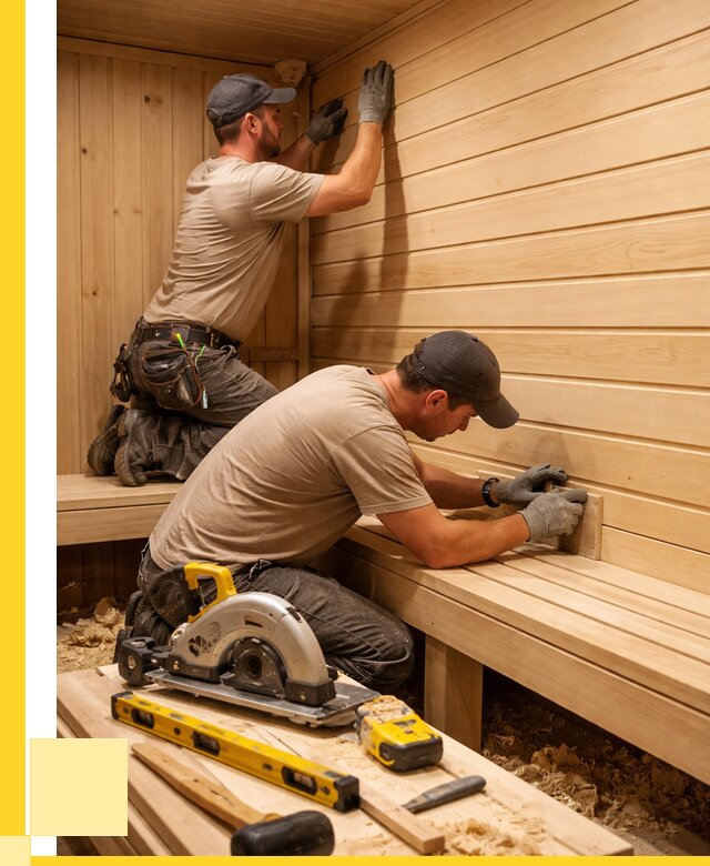 Обшивка саун вагонкой в Архангельске от 2570 р. | ЭриданРхн