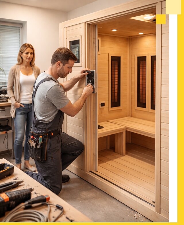 Инфракрасные сауны под ключ в Архангельске продажа и установка