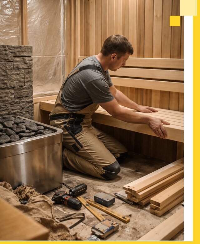 Сауны для дома под ключ с проектированием и монтажом в Архангельске