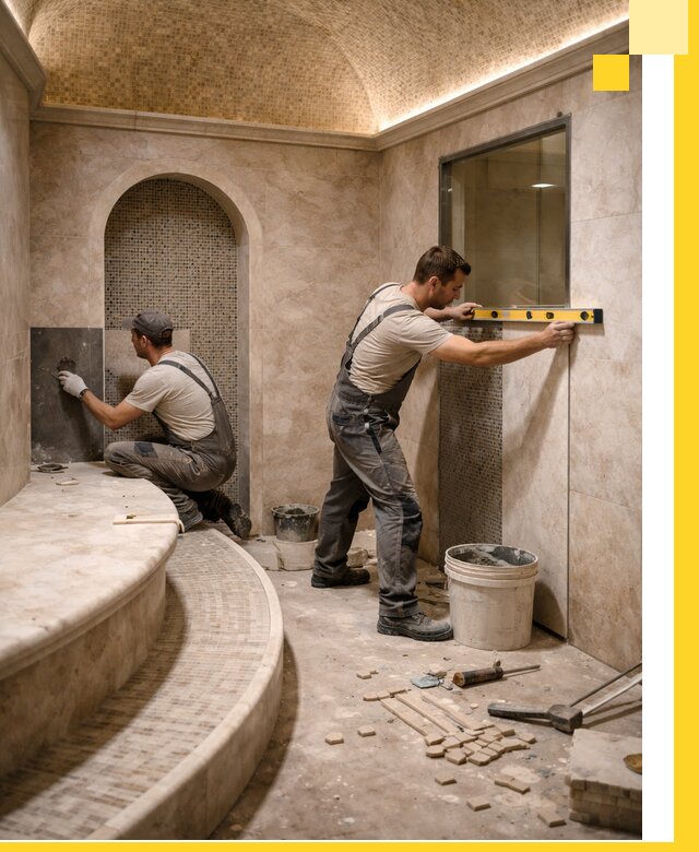 Проектирование и строительство саун с хамамом под ключ в Архангельске