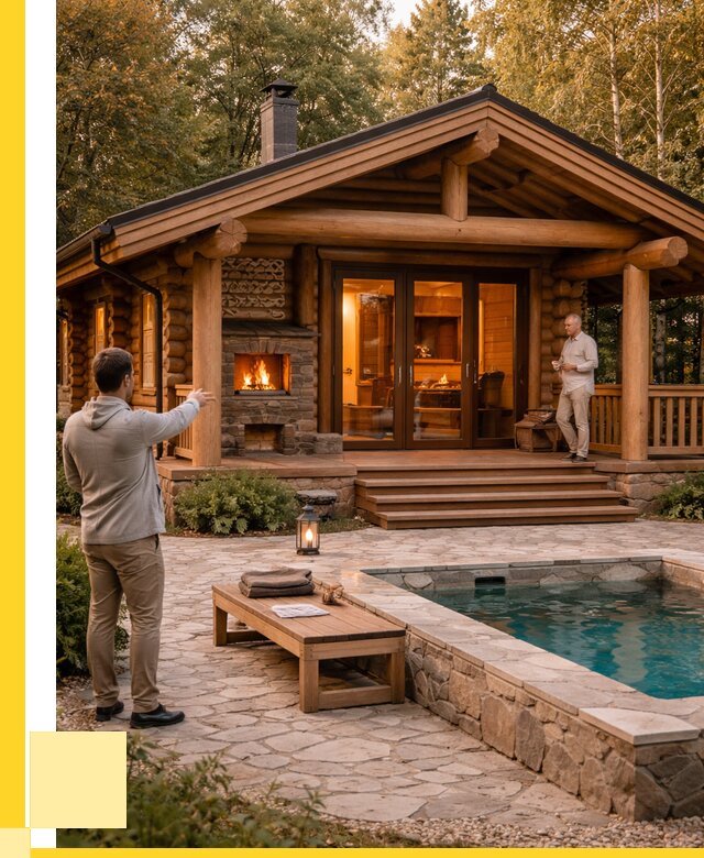 Проекты бань и хамам в Архангельске от 25703 р. | ЭриданРхн