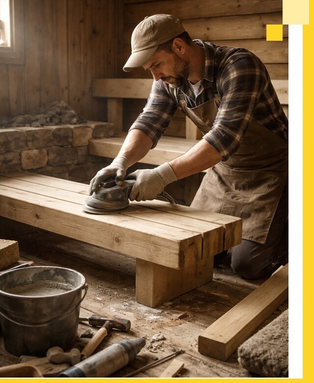 Ремонт бань под ключ в Архангельске с гарантией качества и сроков