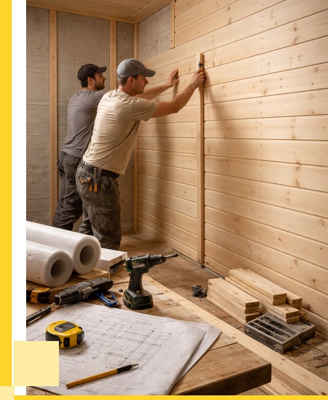 Обшивка бани вагонкой в Архангельске от 1234 р., ЭриданРхн