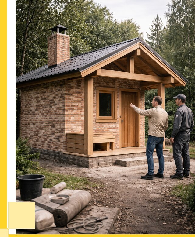 Кирпичные бани и печи в Архангельске от 359835 р. | ЭриданРхн