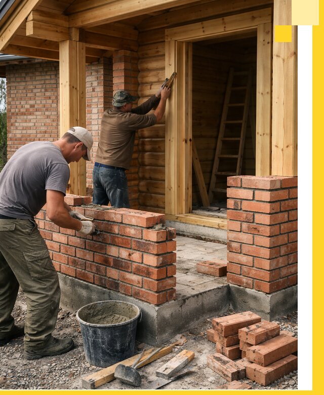 Строительство кирпичных бань под ключ в Архангельске с гарантией качества