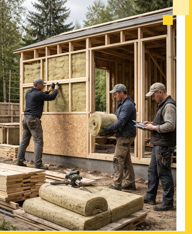 Проектирование и строительство каркасных бань в Архангельске под ключ